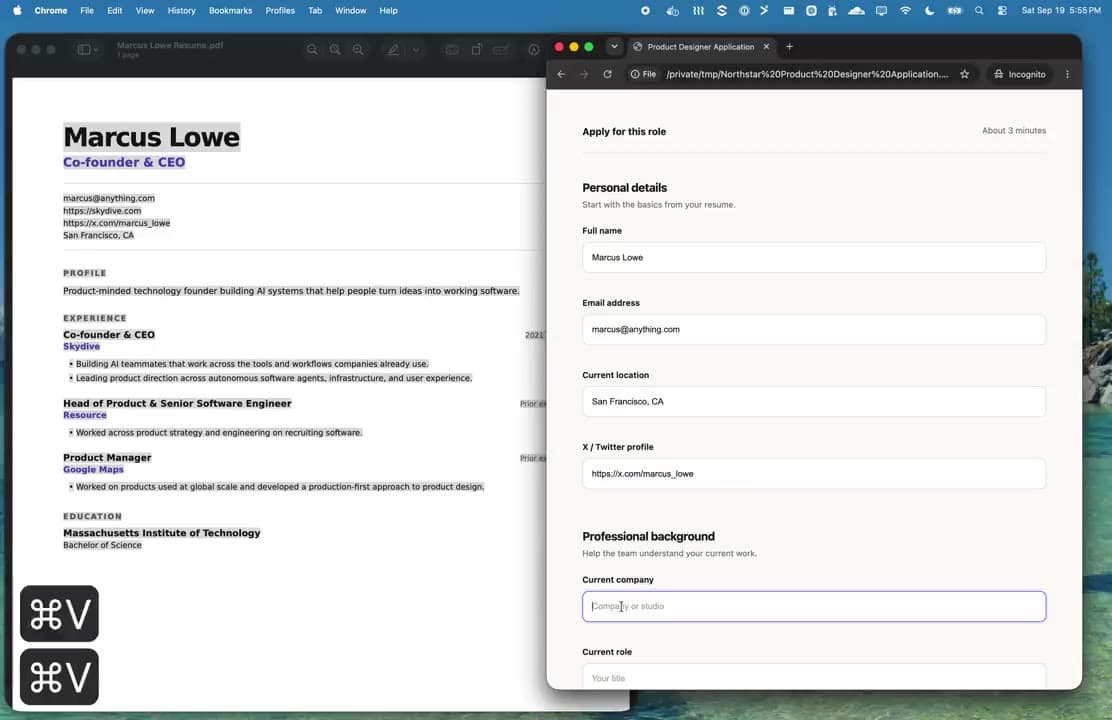 Smart Clipboard Form Autofill